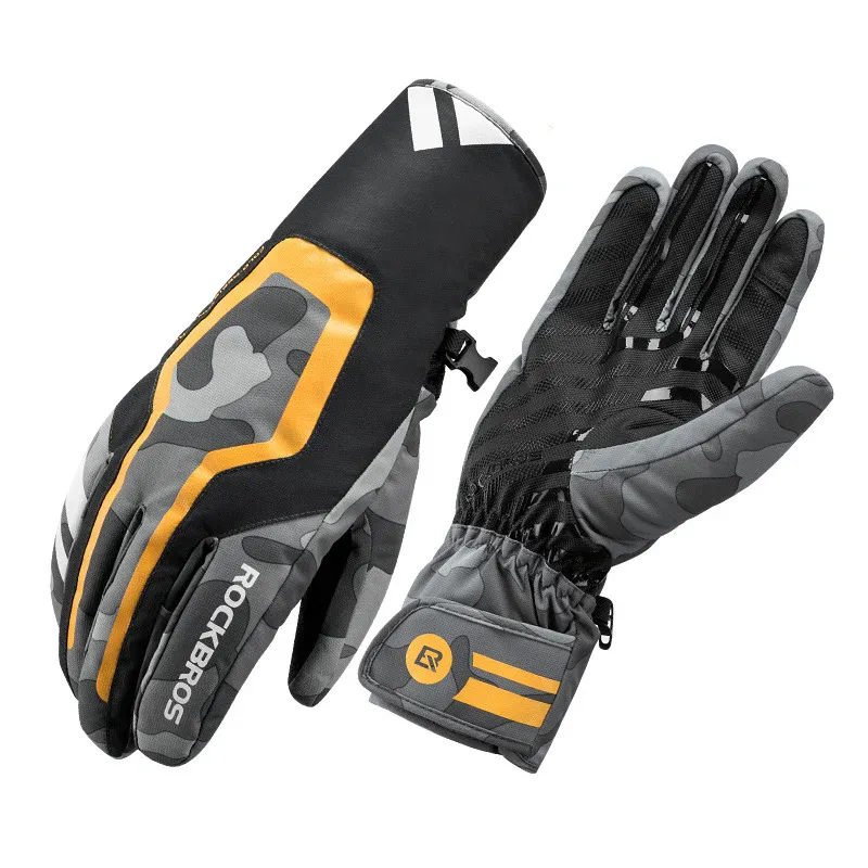 Windproof Waterproof Cycling Gloves - Image 3