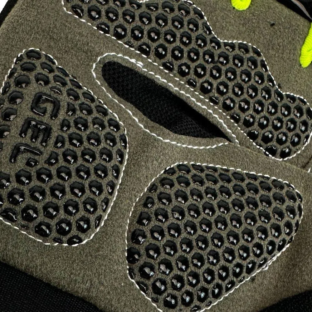 Black & Green Cycling Gloves - Image 8