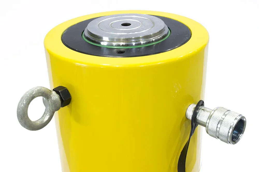 Double-acting Hydraulic Cylinder (100T, 19.68in) (YG-100500S) - Image 3