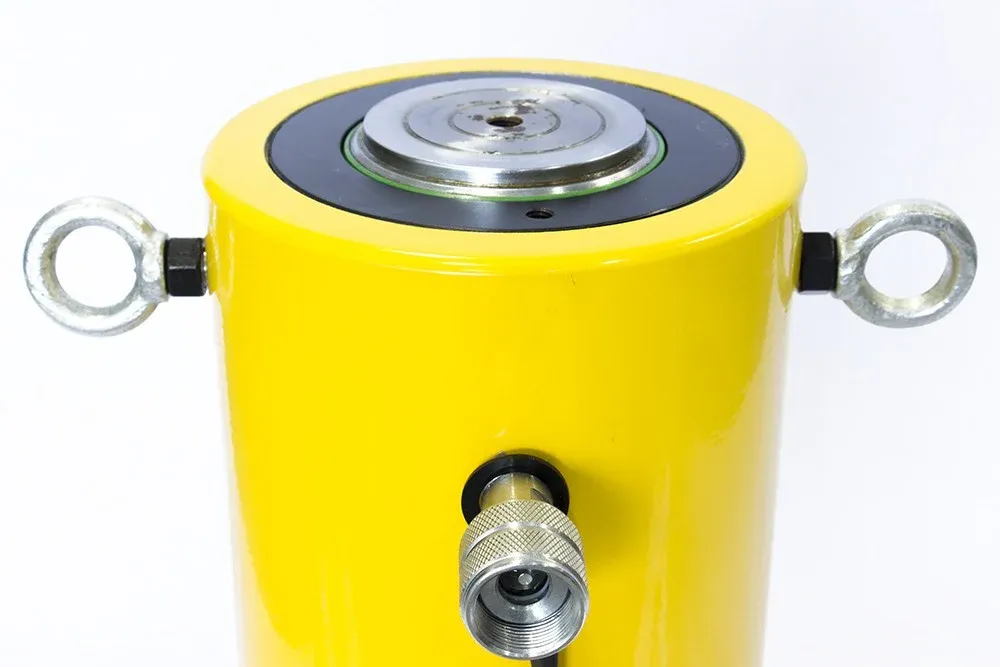 Double-acting Hydraulic Cylinder (100T, 19.68in) (YG-100500S) - Image 2