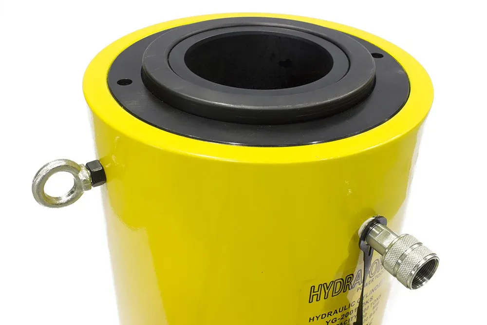 Double Acting Hollow Ram Cylinder (200Tons - 4") (YG-200100KS) - Image 3