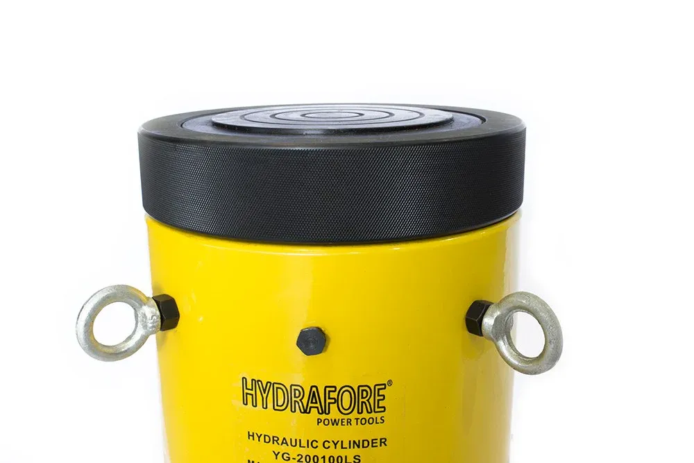 Single-acting Cylinder with Lock nut (200Tons - 4") (YG-200100LS) - Image 5