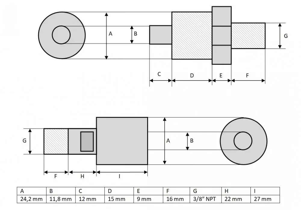 Hydraulic Low Height Cylinders (30tons - 0.5") (YG-30B) - Image 7